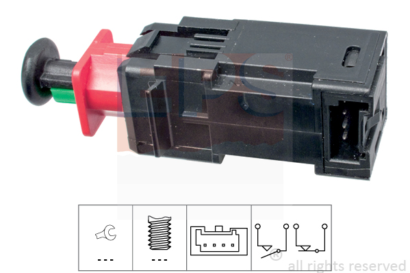 Comutator lumini frana 1.810.208 EPS