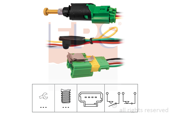 Comutator lumini frana 1.810.213K EPS