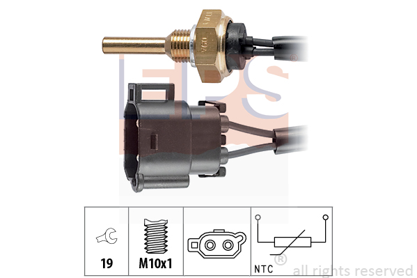 Senzor,temperatura lichid de racire 1.830.110 EPS