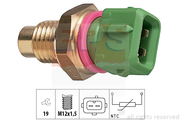 Senzor,temperatura lichid de racire 1.830.114 EPS