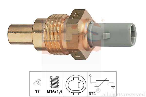 Senzor,temperatura lichid de racire 1.830.161 EPS