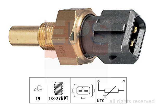 Senzor,temperatura lichid de racire 1.830.165 EPS