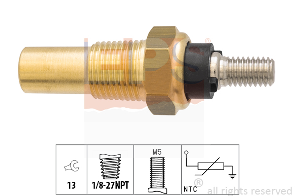 Senzor,temperatura lichid de racire 1.830.180 EPS