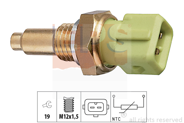 Senzor,temperatura lichid de racire 1.830.220 EPS