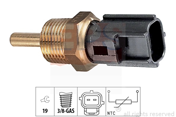 Senzor,temperatura lichid de racire 1.830.230 EPS