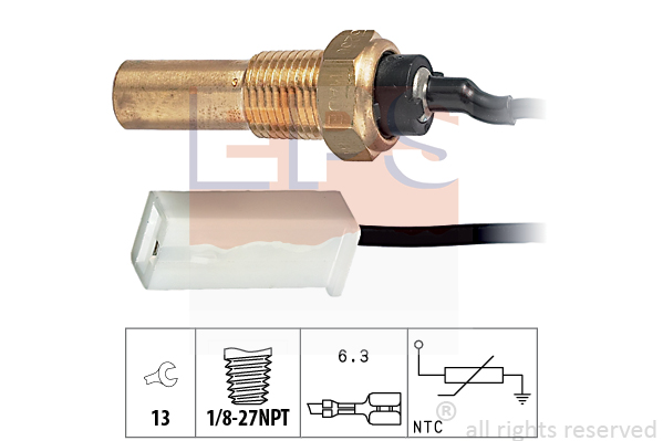 Senzor,temperatura ulei 1.830.250 EPS