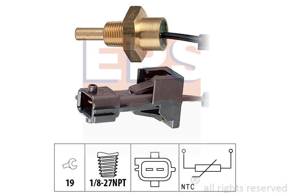 Senzor,temperatura lichid de racire 1.830.253 EPS