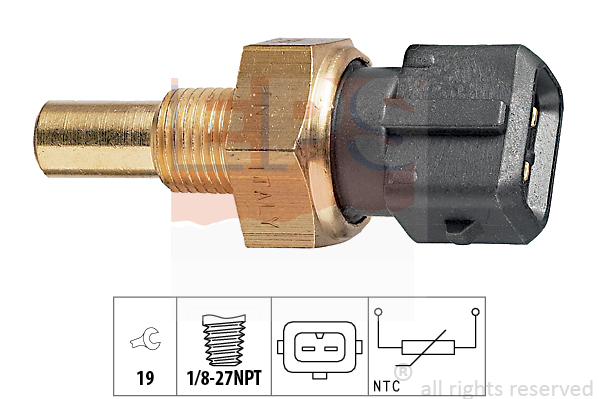 Senzor,temperatura lichid de racire 1.830.283 EPS