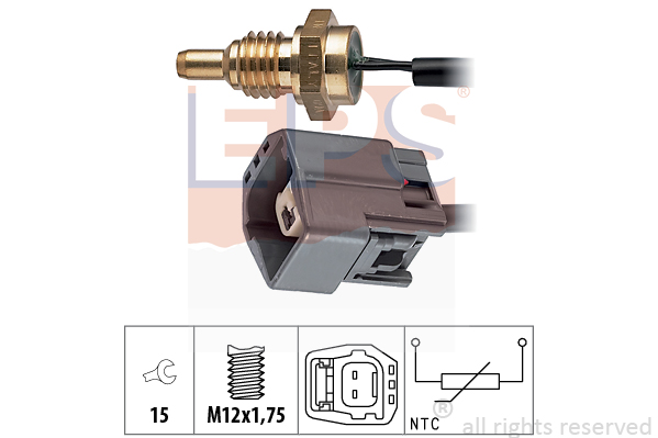 Senzor,temperatura lichid de racire 1.830.295 EPS