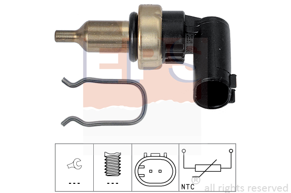 Senzor,temperatura lichid de racire 1.830.343 EPS