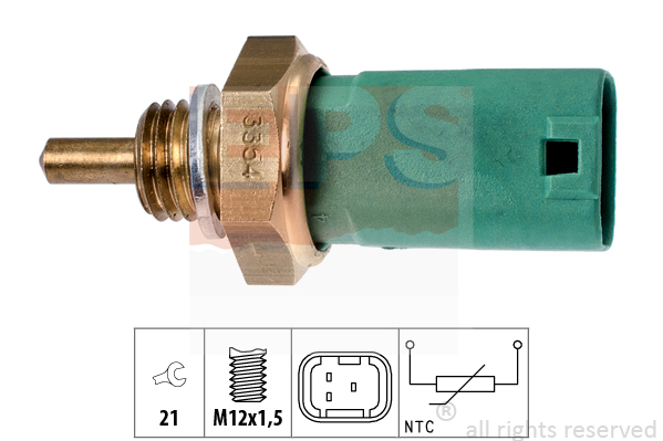 Senzor,temperatura lichid de racire 1.830.354 EPS