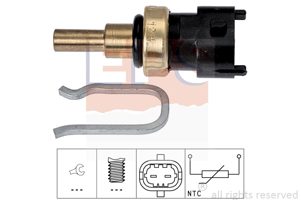 Senzor,temperatura lichid de racire 1.830.357 EPS