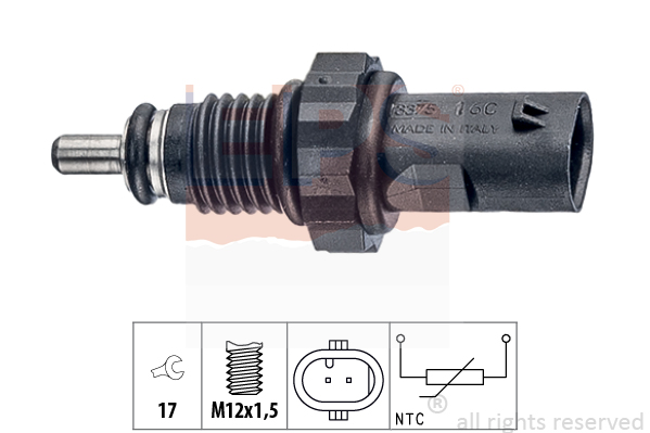 Senzor,temperatura lichid de racire 1.830.375 EPS