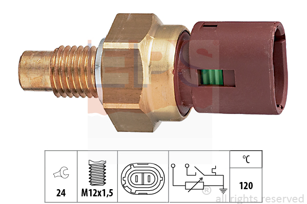 Senzor,temperatura lichid de racire 1.830.549 EPS