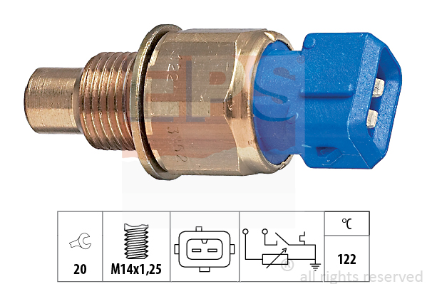 Senzor,temperatura lichid de racire 1.830.552 EPS