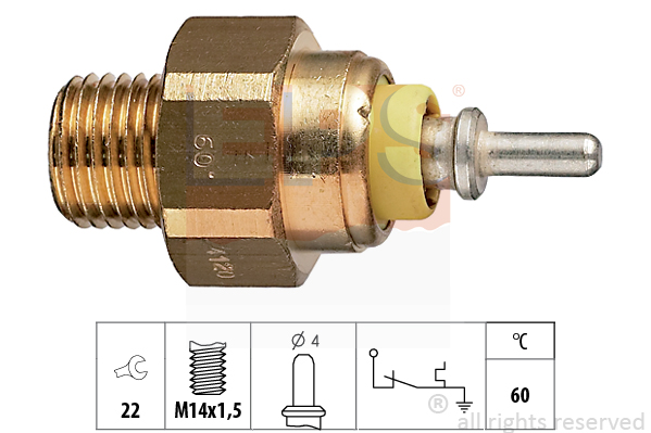 Comutator temperatura, racire 1.840.120 EPS