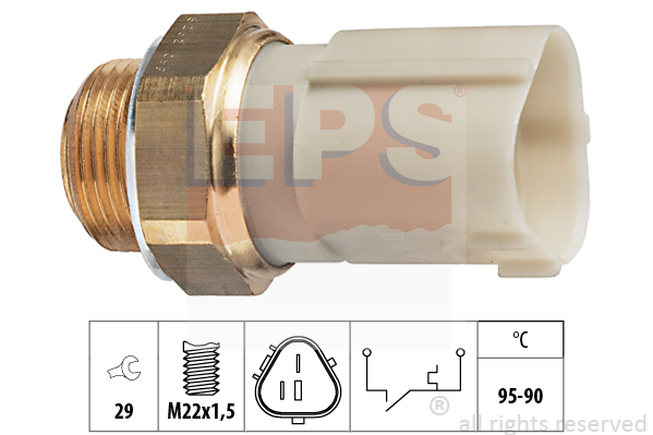 Comutator temperatura, ventilator radiator 1.850.262 EPS