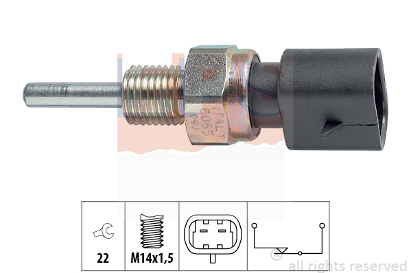 Comutator, lampa marsalier 1.860.065 EPS