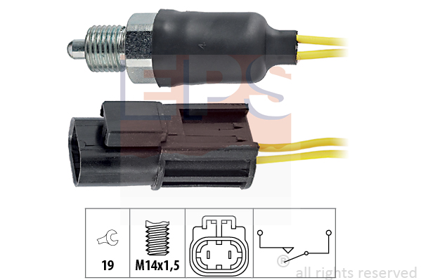 Comutator, lampa marsalier 1.860.115 EPS