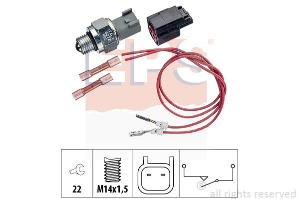 Comutator, lampa marsalier 1.860.274K EPS