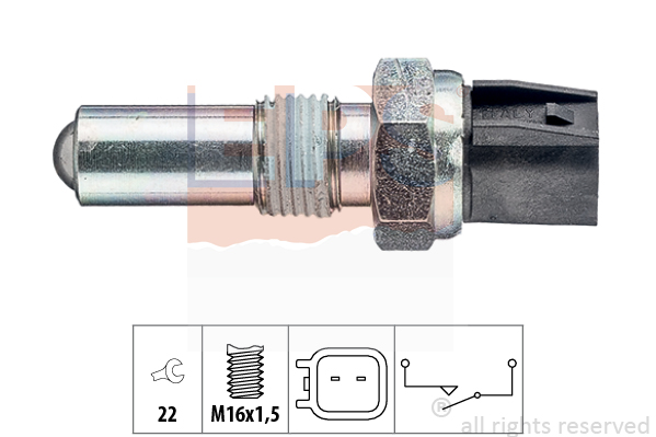 Comutator, lampa marsalier 1.860.283 EPS