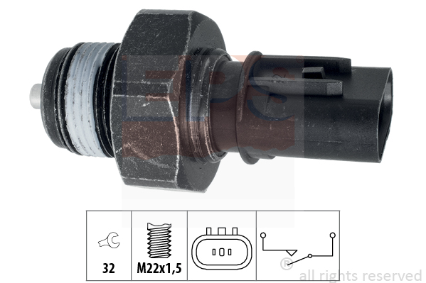 Comutator, lampa marsalier 1.860.308 EPS