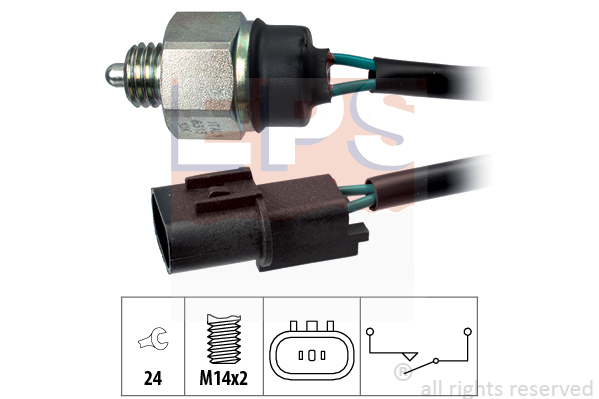 Comutator, lampa marsalier 1.860.313 EPS