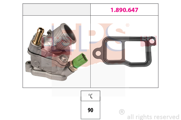 Termostat,lichid racire 1.880.732 EPS