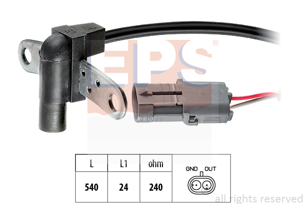 Senzor impulsuri, arbore cotit 1.953.016 EPS