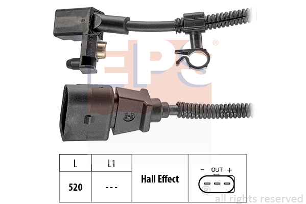 Senzor impulsuri, arbore cotit 1.953.445 EPS