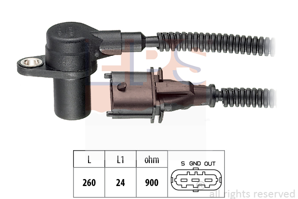 Senzor impulsuri, arbore cotit 1.953.494 EPS