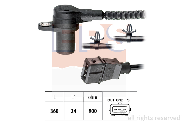 Senzor impulsuri, arbore cotit 1.953.559 EPS