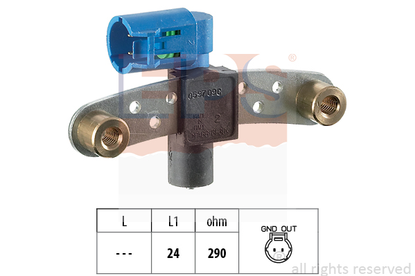 Senzor impulsuri, arbore cotit 1.953.597 EPS