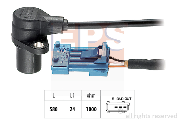 Senzor impulsuri, arbore cotit 1.953.620 EPS