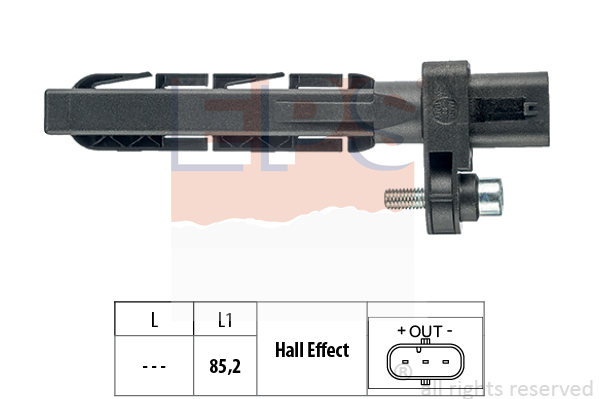 Senzor impulsuri, arbore cotit 1.953.758 EPS