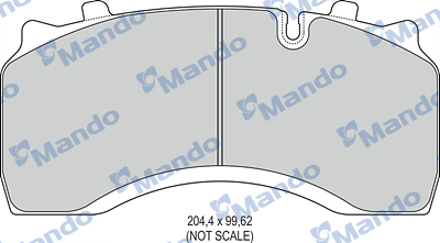 Set placute frana,frana disc MBF016105 MANDO