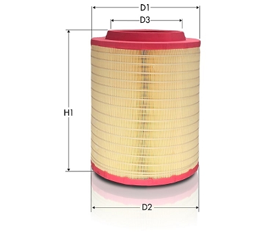 Filtru aer AR3117 TECNECO FILTERS