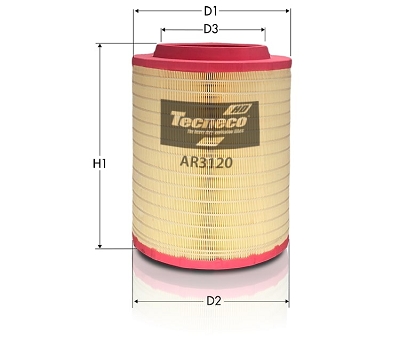 Filtru aer AR3120 TECNECO FILTERS