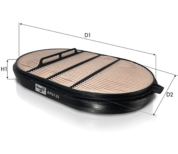Filtru aer AR3132 TECNECO FILTERS