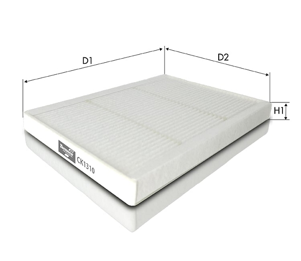 Filtru, aer habitaclu CK1310 TECNECO FILTERS