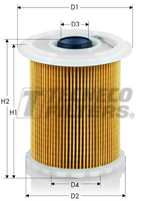 Filtru combustibil GS0451 TECNECO FILTERS