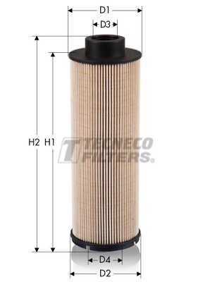 Filtru combustibil GS09670E TECNECO FILTERS