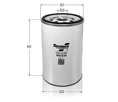 Filtru combustibil GS1234 TECNECO FILTERS
