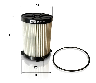Filtru combustibil GS2114E TECNECO FILTERS