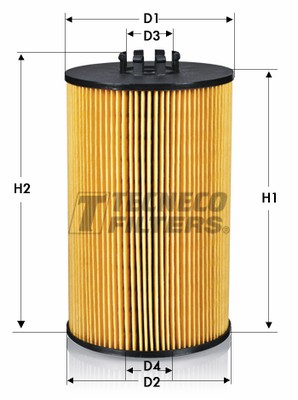 Filtru ulei OL013125E TECNECO FILTERS