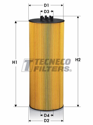 Filtru ulei OL0300E TECNECO FILTERS