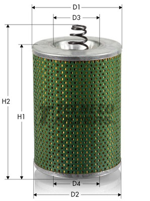 Filtru ulei OL0628 TECNECO FILTERS