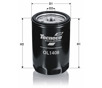 Filtru ulei OL1408 TECNECO FILTERS