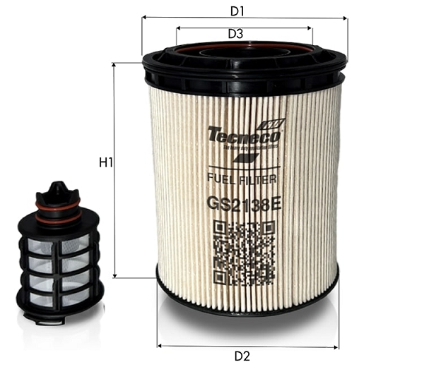 Filtru combustibil GS2138E TECNECO FILTERS