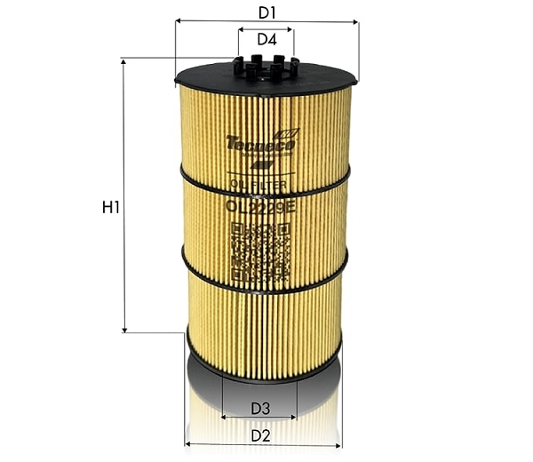 Filtru ulei OL2229E TECNECO FILTERS